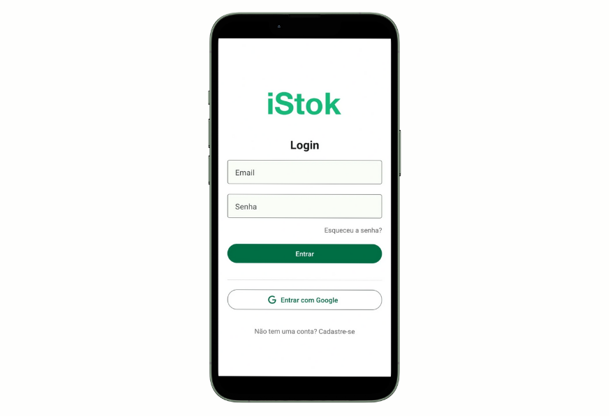 App iStok - Controle de estoque empresarial